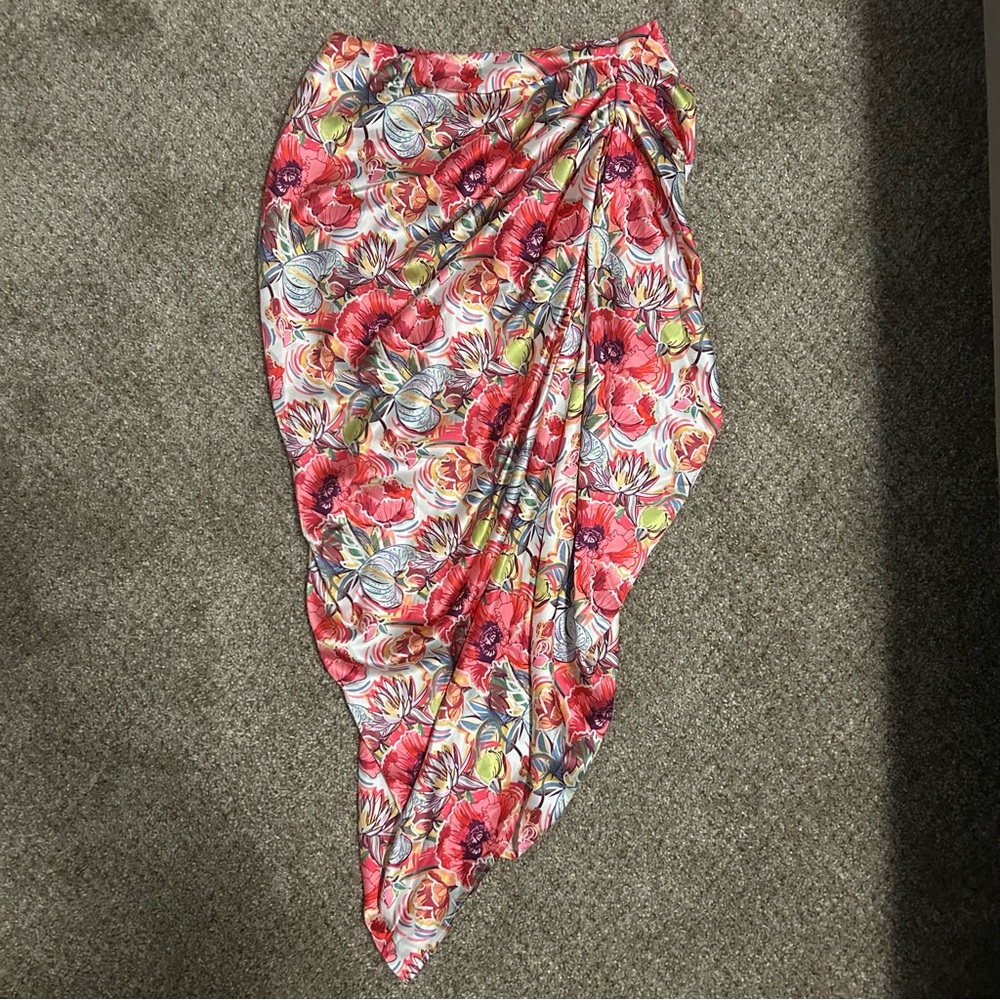 🌸🌊Beach Vacation Resort Scrunched Waist Skirt